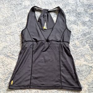 Black Lole Women's Tank Top, Size S